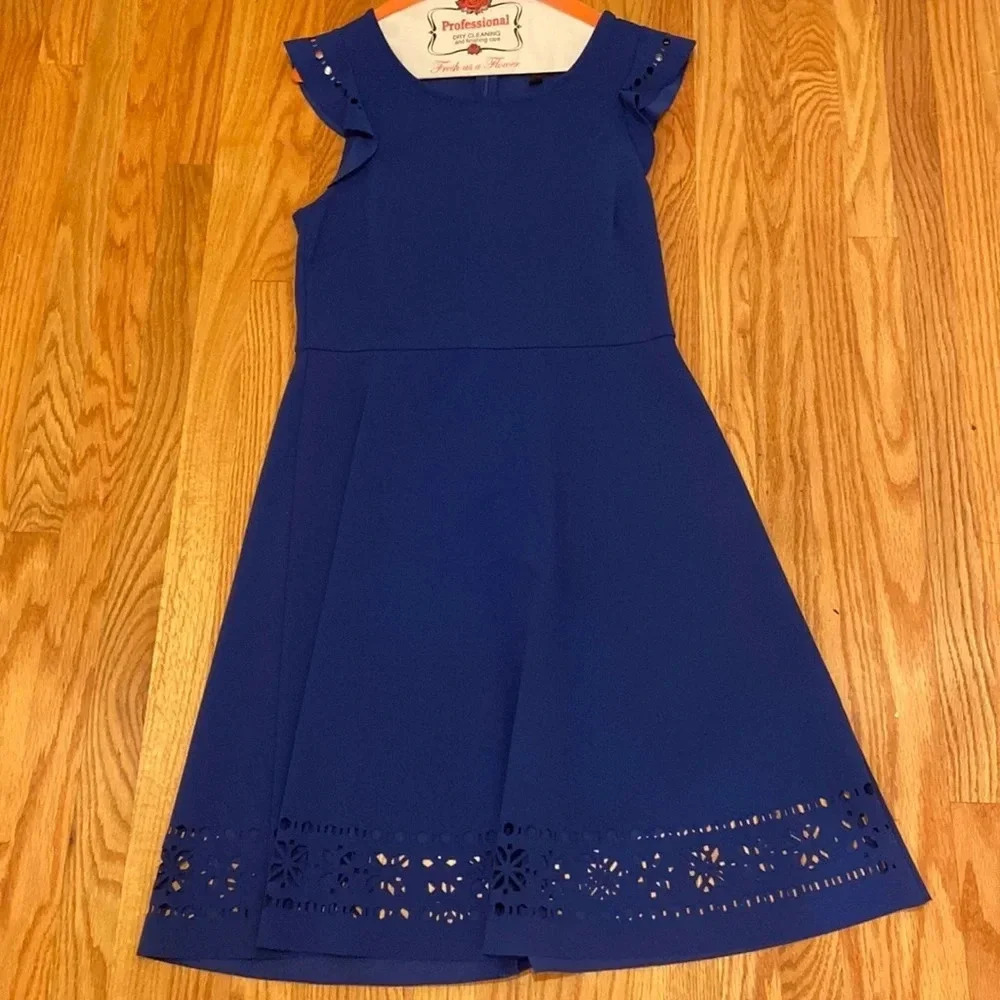 Banana republic blue dress size 6